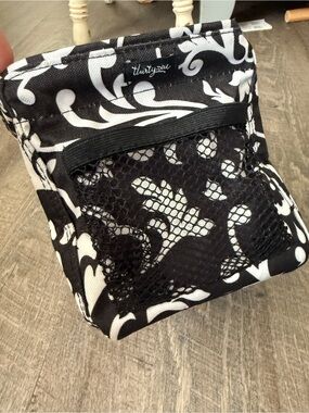 thirty-one Black and White Floral tiny tote